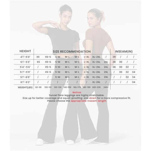 Flare Leggings – High-Waisted Crossover Yoga Pants - Picture 3 of 7